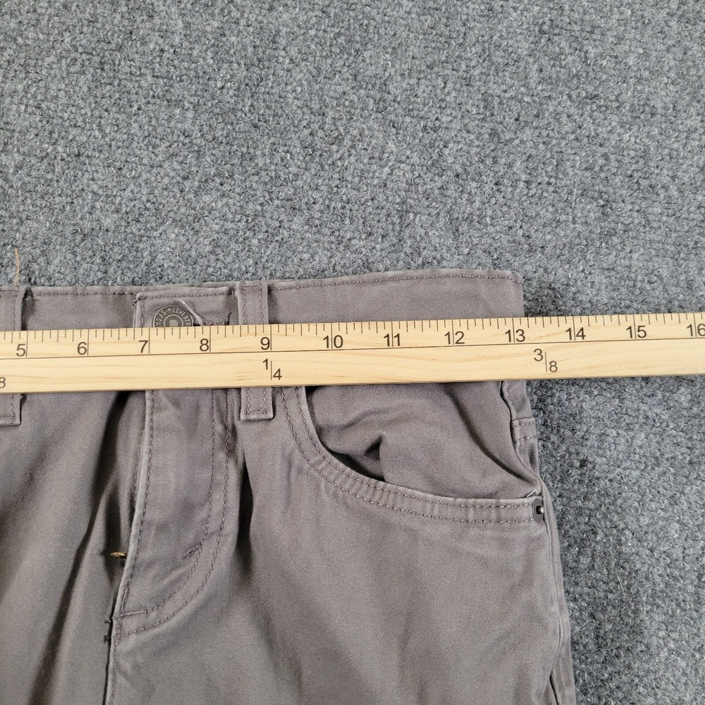 Levis 511 Jeans Boy's (14 Reg 27x29 Label) Straight Leg Slim Gray - Picture 4 of 8